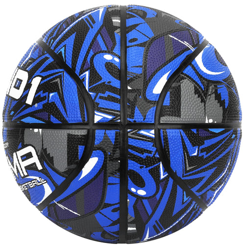 Enigma Youth Rubber Basketball: Size 5 (27.5") for Indoor/Outdoor, Deep Channel Construction, Includes 10-Inch Pump