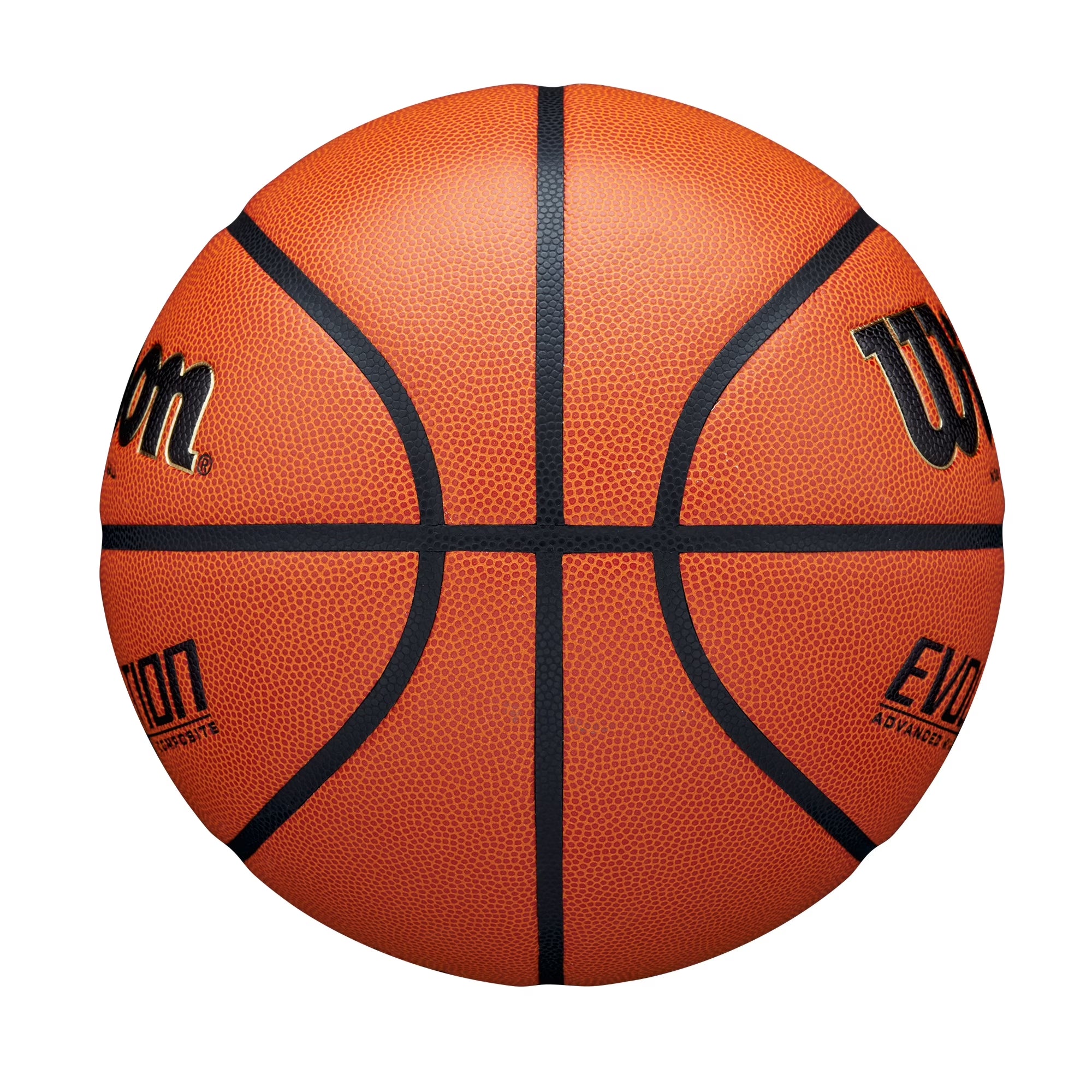 Evolution Indoor Game Basketball - Black, Size 6 - 28.5"