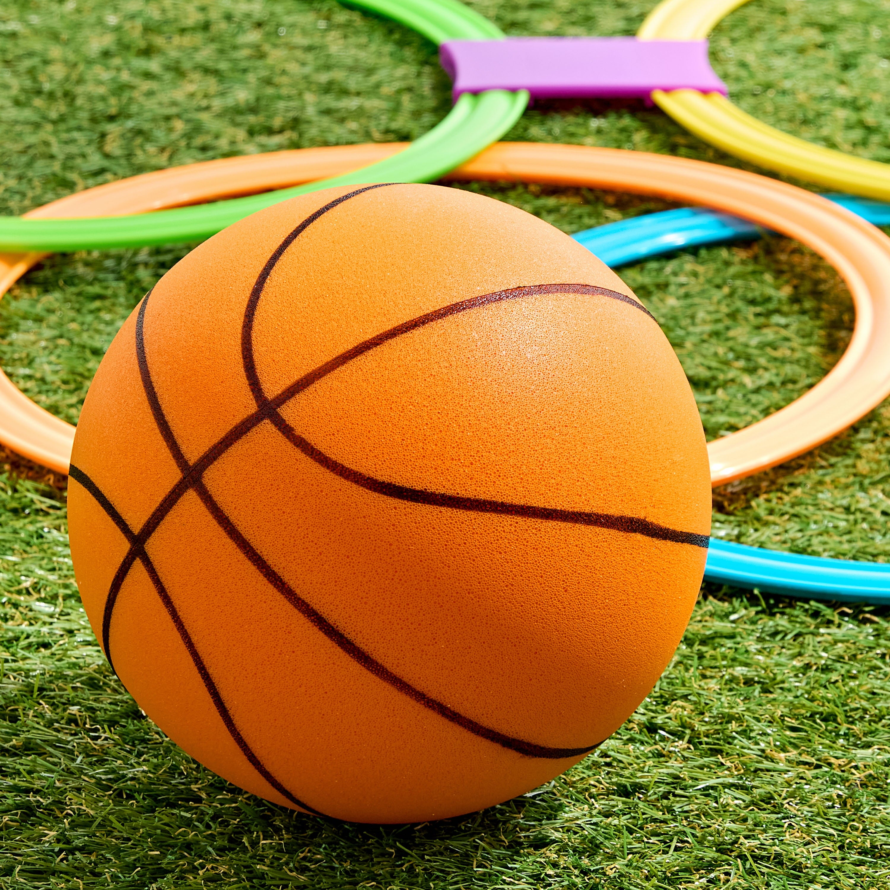 6 Inch Silent Indoor Basketball for Kids